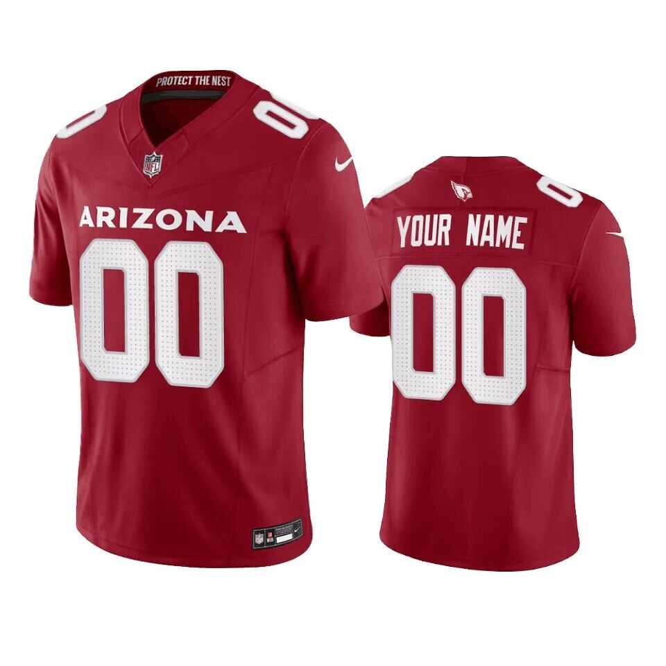 Men & Women & Youth Arizona Cardinals ACTIVE PLAYER Custom Red Vapor Untouchable Stitched Football Jersey